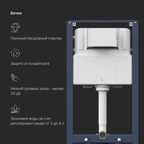 Инсталляция для подвесного унитаза Am.Pm Pro I012704.9031