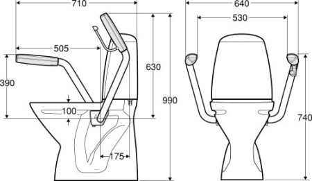 Поручень IFO Sign D98126