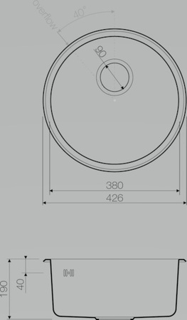 Мойка для кухни Omoikiri Mogami 4993320