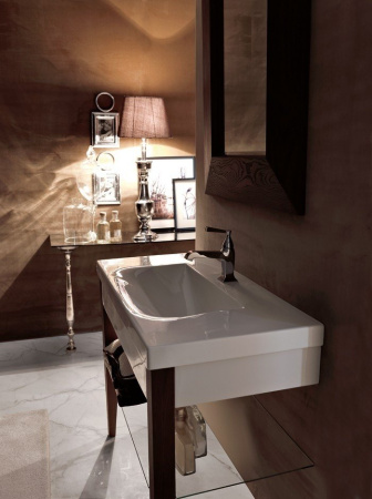 Раковина подвесная (120х50) Kerasan Bentley 393201*1 белый