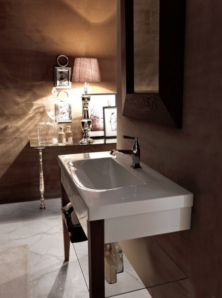 Раковина подвесная (120х50) Kerasan Bentley 393201*1 белый