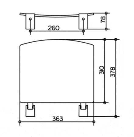 Сиденье для душа Keuco Plan 14980010037