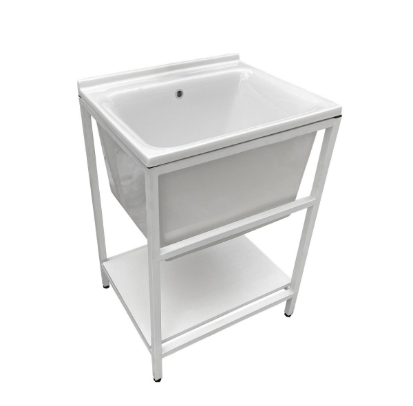 Хозяйственная раковина (60х60) Kerasan Aquadom 029401*0 белый