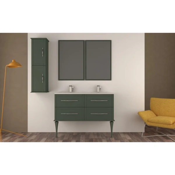 Тумба под раковину Cezares TIFFANY 55332 Verde opaco