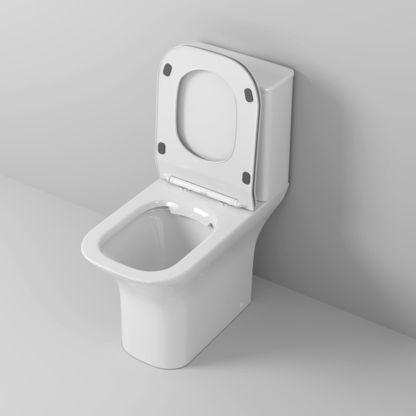 Унитаз напольный безободковый Grossman Classic GR-4464S с сиденьем микролифт