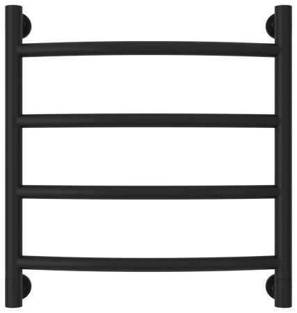 Полотенцесушитель Водяной Выгнутая Сунержа Галант + (50х50) Матовый Черный 31-0200-5050