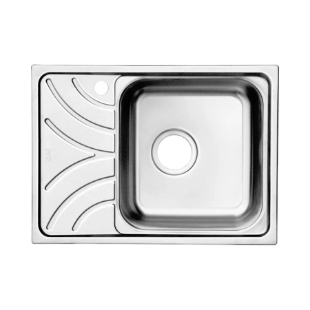 Кухонная мойка, нержавеющая сталь iddis Arro ARR60SRi77, сталь 