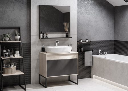 Тумба под раковину Aquaton Лофт Урбан 80 1A247601LQX60