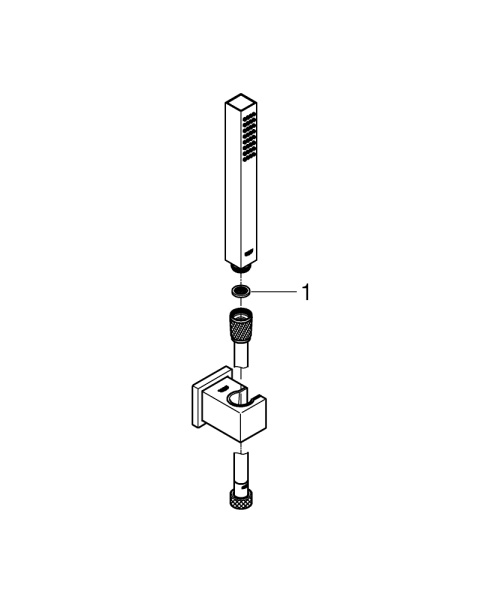 Душевой набор Grohe Euphoria Cube 27702 000 (27702000) хром  Душевой набор Grohe Euphoria Cube 27702 000 (27702000) хром
