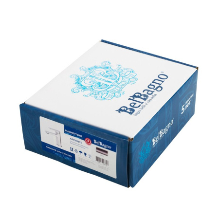 Комплект смесителей для ванной комнаты BelBagno ARDENTE-VSCM/LVM-CRM