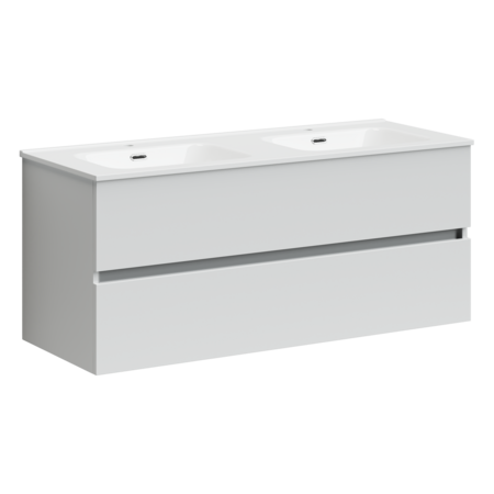 Тумба под раковину Sancos  Urban UR120-2W белый глянец
