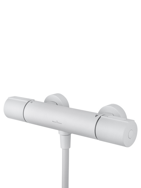 Смеситель для душа с термостатом WONZON & WOGHAND INN 2, белый матовый WW-A2006-A-MW