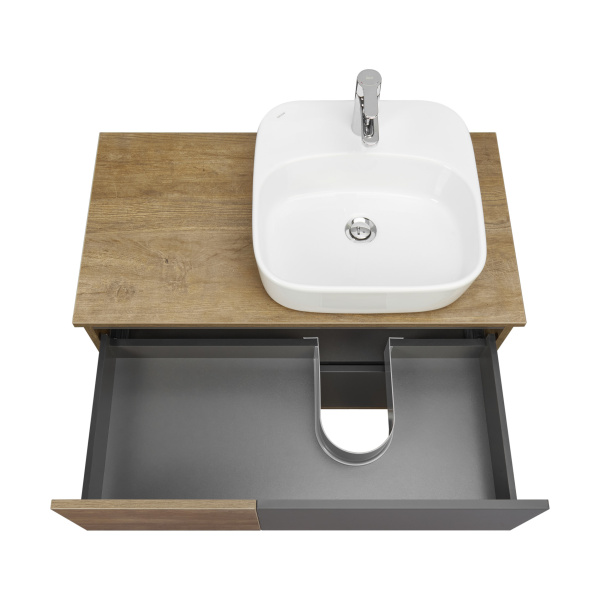 Тумба с раковиной Aquaton Терра 85 1A2472K3TEKA0