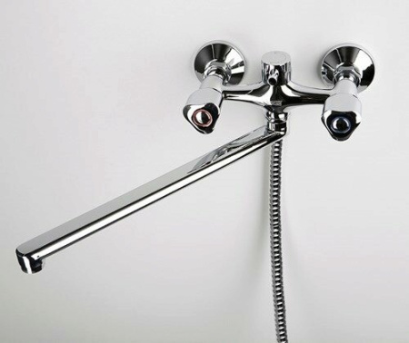 Смеситель для ванны с длинным изливом WasserKRAFT Amper 2902L