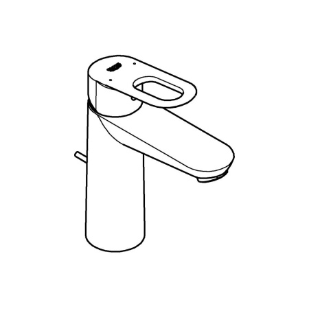Смеситель для раковины Grohe BauLoop 23762 000 (23762000) хром