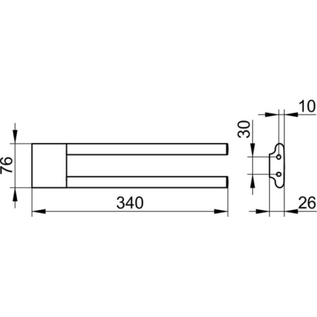 Полотенцедержатель Keuco Edition 11519010000