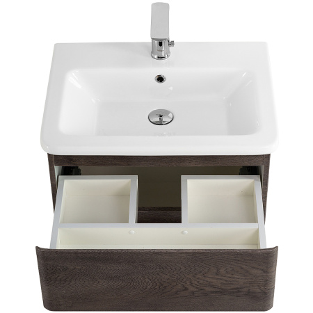 База под раковину BelBagno ALBANO-CER-500-2C-SO-RNG подвесная Robere Nature Grigio
