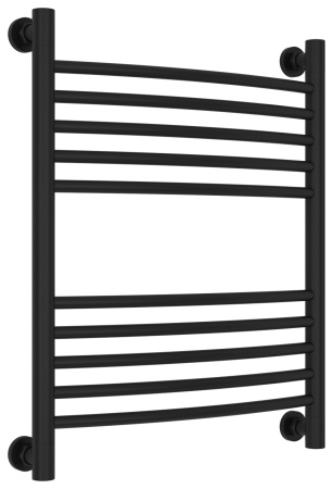 Полотенцесушитель Водяной Выгнутая Сунержа Богема + (60х50) Матовый Черный 31-0221-6050