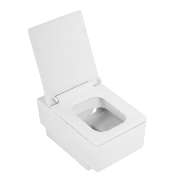 Унитаз подвесной безободковый CEZARES CADRO CZR-4823-CHR