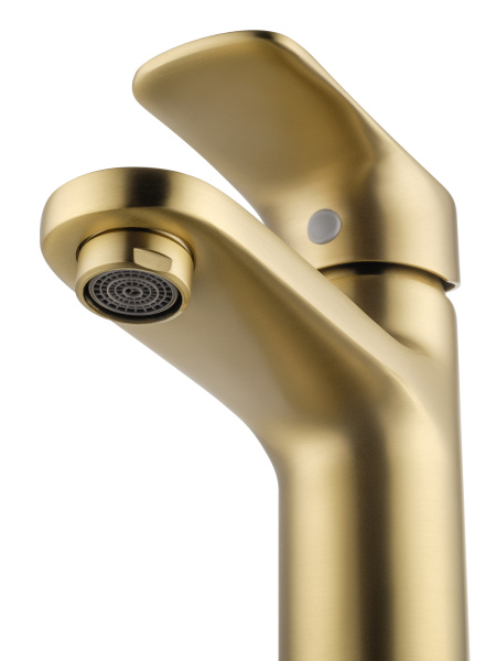 Смеситель для раковины WONZON & WOGHAND, брашированное золото WW-XH-011-BG