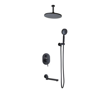 Комплект для душа с изливом Bronze de Luxe Scandi 14582/1B