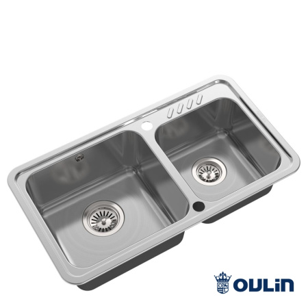Кухонная мойка (78х43)  Oulin OL-H9903