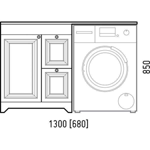 Тумба напольная Corozo Леон 70 SD-00000726