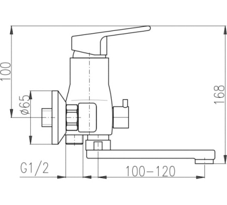 Смеситель для ванны Rav Slezak Sazava SA051.5