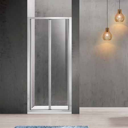 Душевая дверь Vincea Garda VDB-1G900CL, (90х190)   хром, стекло прозрачное