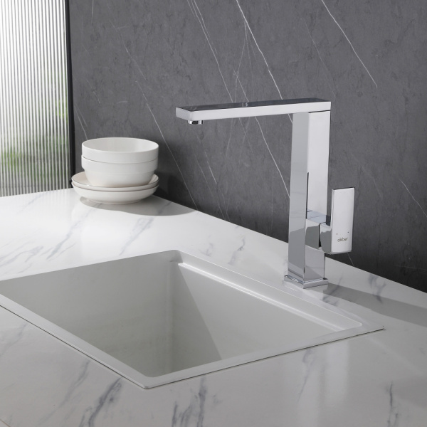 Смеситель ABBER Daheim AF8214 для кухни, хром