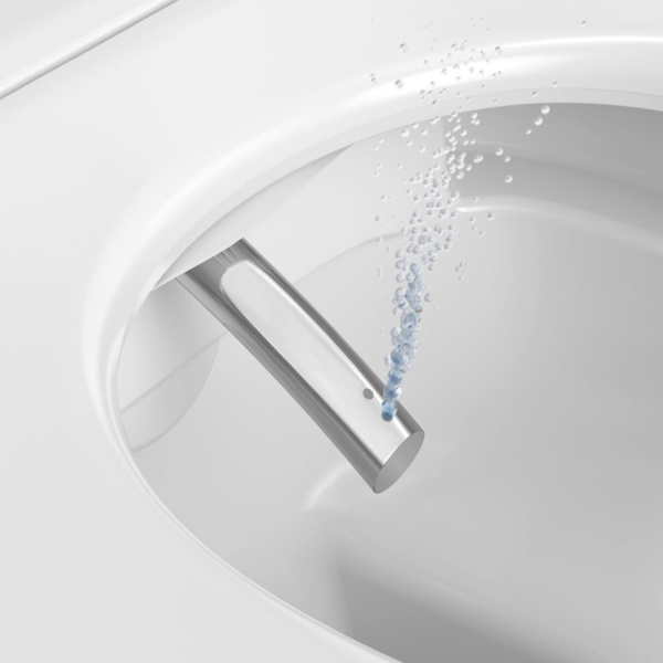 Унитаз подвесной с функцией биде Duravit D-Neo 654000012004300