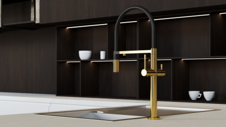 Смеситель для кухни Boheme Kitchen 115-G