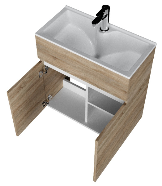 Тумба с раковиной 1Marka  Mira 60Н У83303