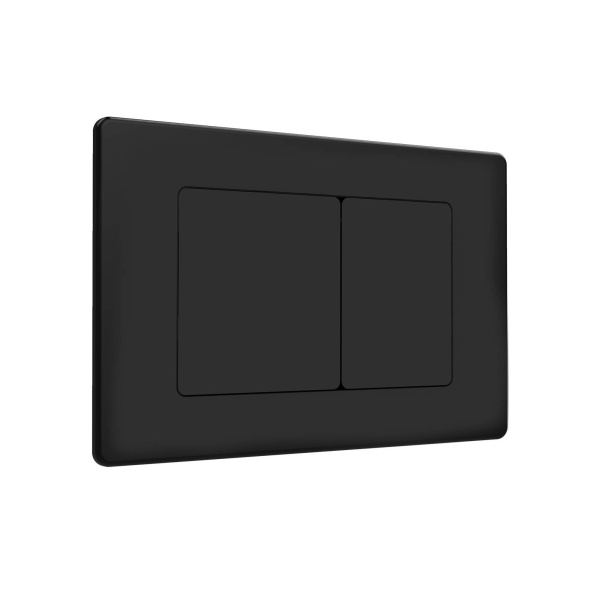 Кнопка смыва Oliveeka OL-E12-MB, черный матовый