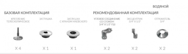 Полотенцесушитель водяной Terminus СТАНДАРТ ЛЮКС 32/20 П22 Полотенцесушитель водяной Terminus СТАНДАРТ ЛЮКС 32/20 П22