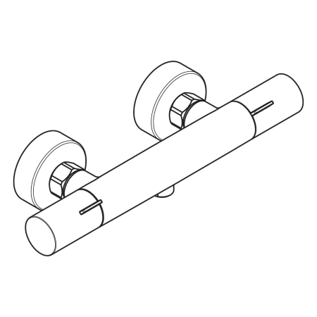 Термостат для душа Hansgrohe Ecostat Element 13346000 хром