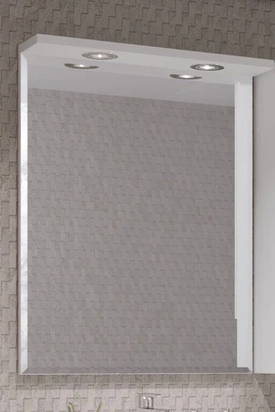 Зеркало Opadiris Фреш 59 00-00002177  белый/белый