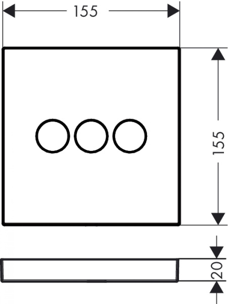 Переключатель для душа Hansgrohe ShowerSelect 15764000 Переключатель для душа Hansgrohe ShowerSelect 15764000