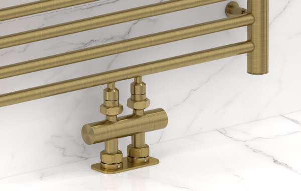 Вентиль Сунержа прямой EU50 (2 х G 1/2" НР х G 3/4" НГ) 051-1417-1234 латунь