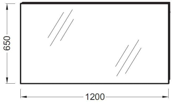 Зеркало Jacob Delafon Odeon Up EB1085-NF