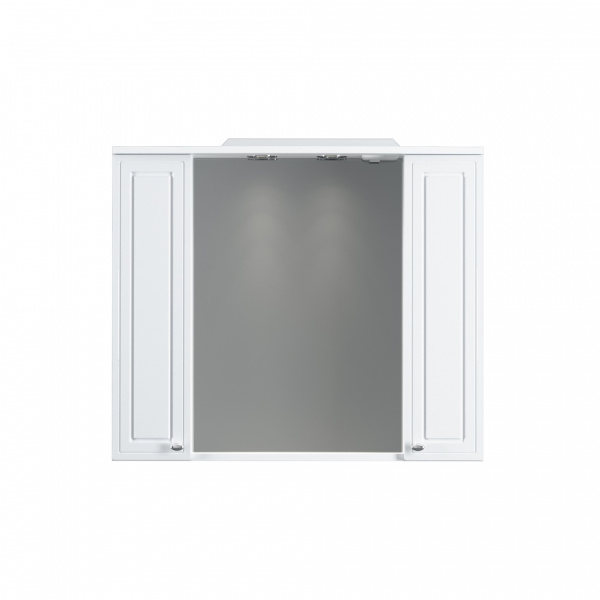 Зеркальный шкаф (85х75) Damixa RedBlu Palace One M41MPX0851WG