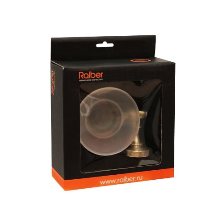 Мыльница стеклянная Raiber RB52004