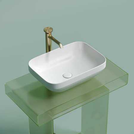 Раковина накладная (50х36) Ceramica Nova ELEMENT CN6055MW матовая