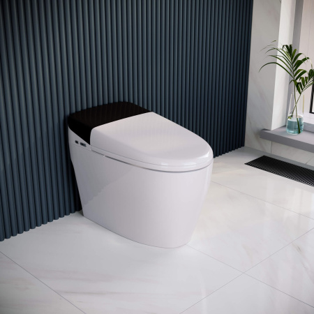 Напольный умный приставной безободковый унитаз RGW SW-31 63420131-01