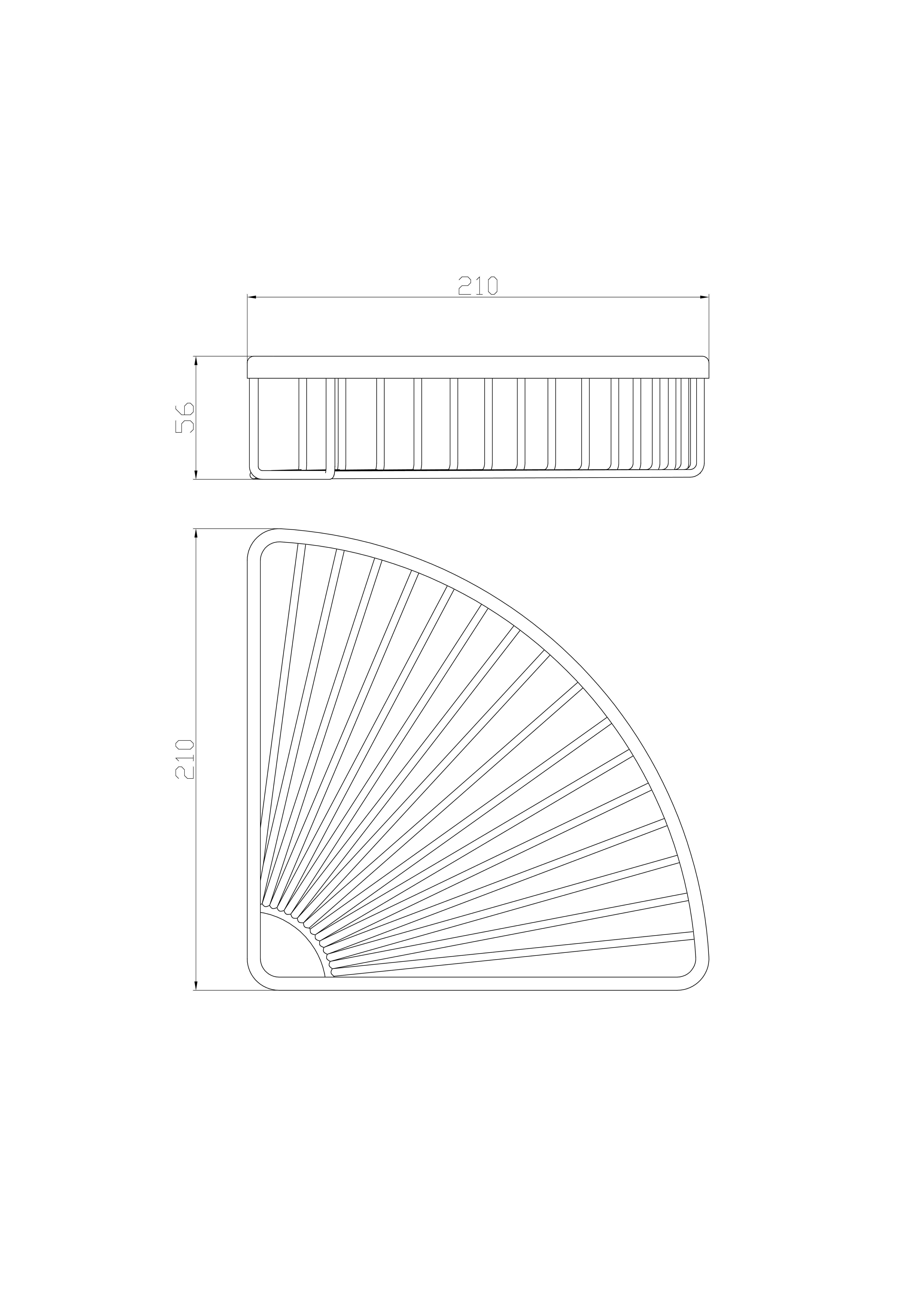 Полка для ванной угловая WONZON & WOGHAND, хром WW-4118