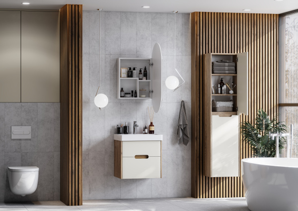 Тумба под раковину Aquaton Оливия 55 1A254201OLVG0