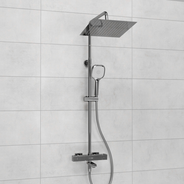 Душевая система WasserKRAFT A199.118.065.087.CH Thermo