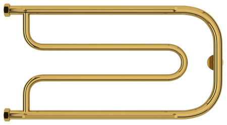 Полотенцесушитель водяной Гусли с двумя полками Сунержа 03-0010-3265 золото