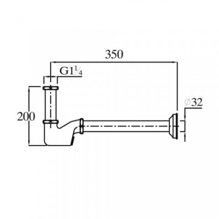 Сифон для раковины Raiber RHR-078