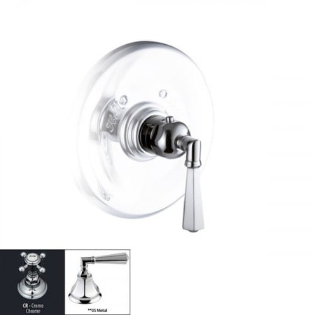 Наружная часть встраиваемого термостата Nicolazzi Teide Metal 4914CR05